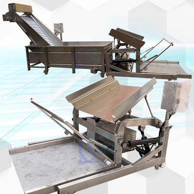 SUS304 Practical Fish Processing Equipment Anti Corrosion Stable