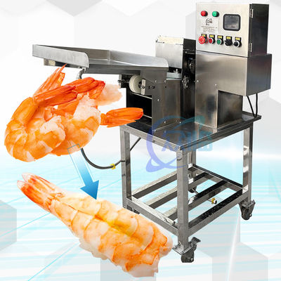 3P 50Hz Prawn Cutting Equipment , Multiscene Automatic Shrimp Belly Opener