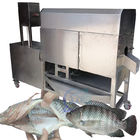 Commercial Tilapia Fish Viscera Remover Gutting Machine Stable Anti Erosion