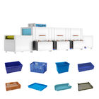 CE Multiscene Plastic Pallet Washing Machine , Anti Corrosion Plastic Crate Washer