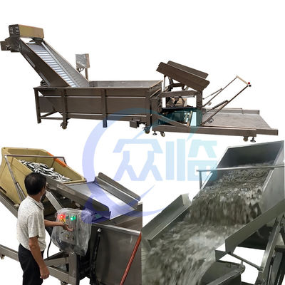 Automatic Flipping Machine With Seafood, Fish And Shrimp, Large Capacity And Customized