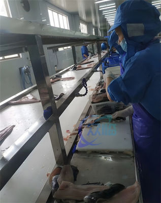 Professional Stainless Steel 304 Tilapia Skinning Machine 0.75KW Tilapia Peeling Machine