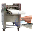 40-60pcs/min High Efficient Salmon Peeling Machine 0.75KW Salmon Skinning Machine