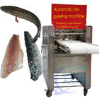 Stable SUS304 Fish Skinner Machine , Semi Automatic Sardine Cleaning Machine