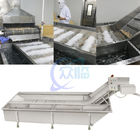 Steamed sushi shrimp production line, blanched shrimp water cooling machine, cooked shrimp cooling machine
