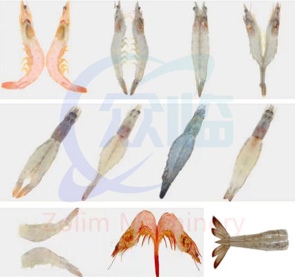0.35KW Automatic Shrimp Cutter Multi Function Prawn Cutter And Remove Vein