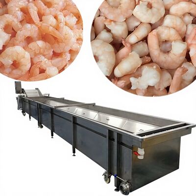 Good price ISO 2.2KW Automatic Commercial Fish Processing Cutter Machine with Gear and Pump Anti-Corrosion Shrimp Cooked Machine online