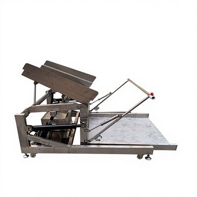 Good price High Stable Automatic Raw Material Turner 2.2KW Auto-flipping Machine Big Capacity Raw Material Lifting Tank online