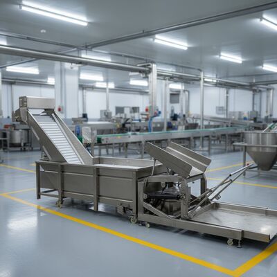 Good price 380V Automatic Overturning Barrel 50Hz Automatic Barrel Tipper 2100x1560x1300mm Automatic Drum Flipping Machine for Seafood online