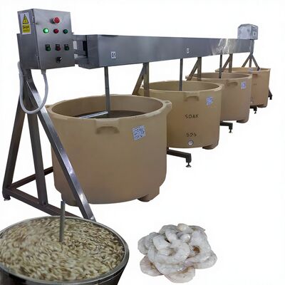 Good price Automatic Shrimp Soaking Machine Blender Multi Function 1.1KW Fish Soaking Machine Seafood Mixer Automatic Agitator online