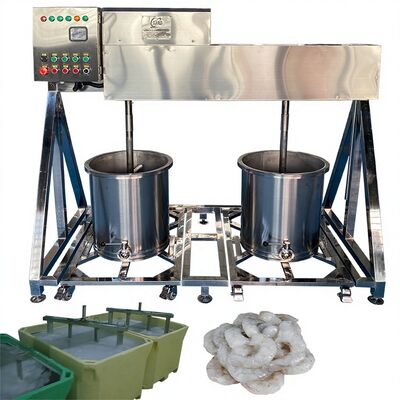 Good price 1100W Soaking Machine for Seafood Durable Seafood Mixing Equipment Food Blender Zolim Fish Soaking Machine Prawn Soaking Machine online