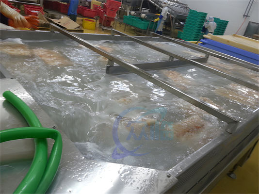 Frozen Fish Processing Machine 380V 50Hz  Stainless Steel 304