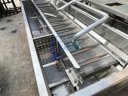 Stable 50Hz Small Fish Processing Plant , Industrial Shrimp Processing Equipment