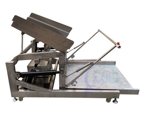 Practical 2200W Shrimp Processing Machine With Electric Lifting