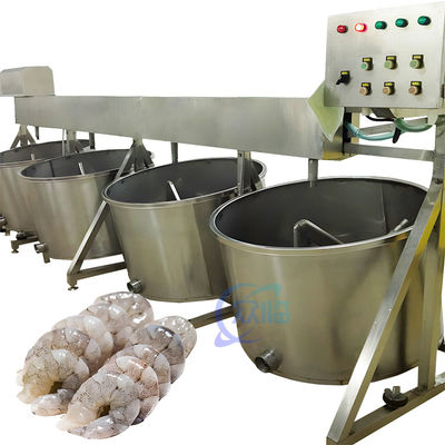Multifunctional 1100W Soaking Machine , Durable Shrimp Processing Equipment