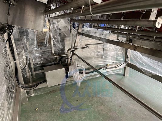 PLC Industrial Prawn Peeling Machine , SUS304 Shrimp Shell Removing Machine