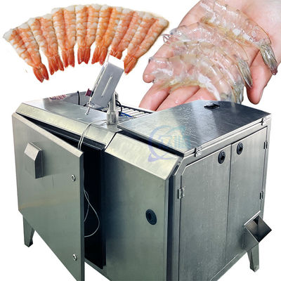 Electric Commercial Shrimp Peeler Durable Multi Function 70Pcs/Min