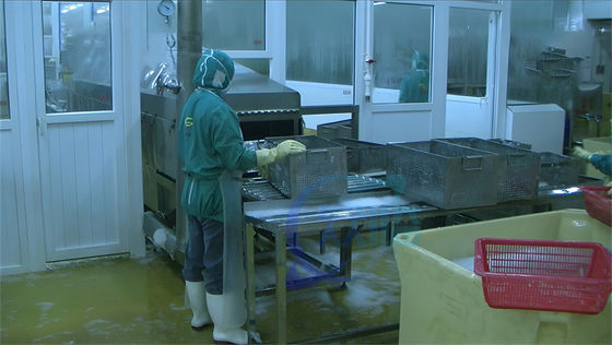 Industrial Shrimp Cooking Machine Durable 3.7KW For Processing