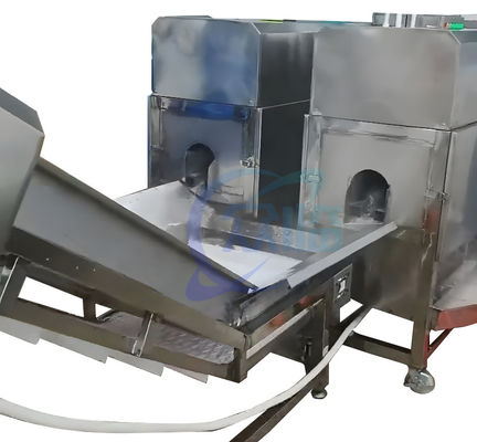 Commercial Tilapia Fish Viscera Remover Gutting Machine Stable Anti Erosion