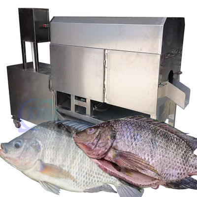 Stainless Steel Fish Gutting Machine Anti Corrosion Automatic
