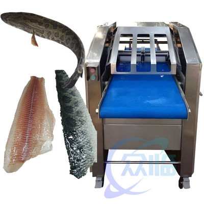 Stainless Steel Fish Skinning Machine 0.75KW 3P Anti Corrosion