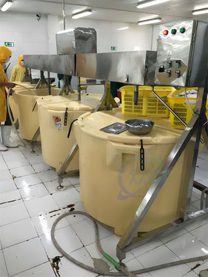Large capacity drum mixer Shrimp Processing