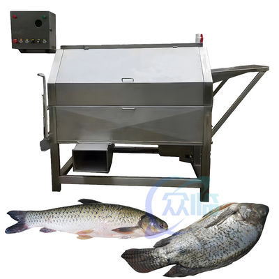 Fish descaling, laparotomy, viscera cleaning processing equipment Fish descaling machine
