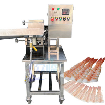 Hot Sale Sushi Shrimp Cutting Machine Cooked Shrimp Cutter Automatic Prawn Cutter