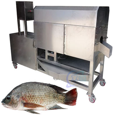 Stainless Steel Fish Killing Machine for Fish Industry Inside Viscera Cleaning Machine Small Bigh Fish Gutting Machine
