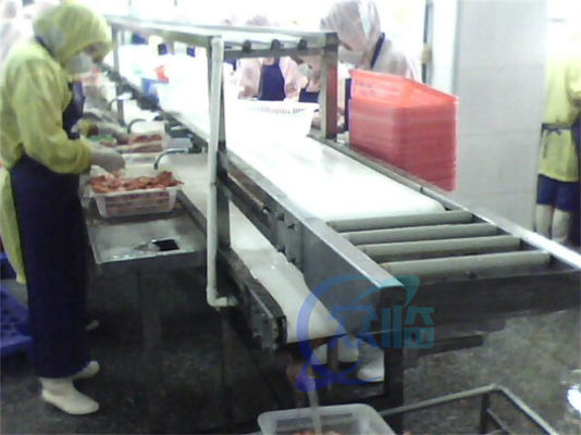 Fish processing production line assembly line platform Fish deheading production line table