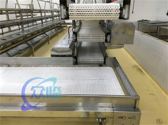 1506kg Seafood Production Line Stainless Steel Custom Workbench Fish And Shrimp Processing Line Conveyor Belt