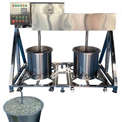 Good price Durable Automatic Gear Soaking Machine SUS304 1200kg Capacity 380V for Shrimp Mixer online