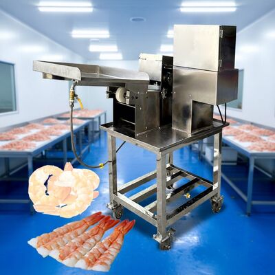 Good price Smart Prawn Cutting Machine SUS304 Anti Corrosion Prawn Cutting Equipment CE Certification Sushi Prawn Cutter for Seafood online