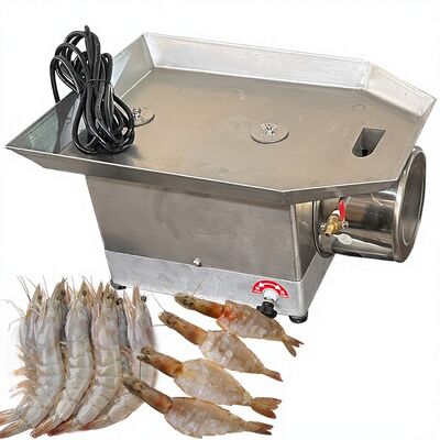 Good price Zolim 50-70 Pcs/Min Automatic Shrimp & Prawn Cutting Machine High Stable 0.4KW 380V 20KG online