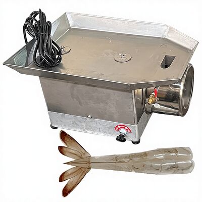 Good price Durable Automatic 0.12KW Industrial Shrimp Cutting & Back Open Peeler Machine High Capacity EZ Peeling Equipment Prawn Cutter online