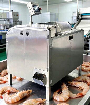 Good price Commercial Shrimp Peeler Automatic Shrimp Peeling Machine 1500W Shrimp Shelling Machine Multipurpose Shrimp Deveining Machine online