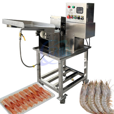 Good price 380V 50Hz Shrimp Cutter Machine , Multiscene Prawn Belly Open Machine online