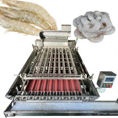 Good price Industrial Automatic Prawn Shelling & Shrimp Peeling Machine with Pump 3000W Stainless Steel 304 150-250KG/H Capacity online