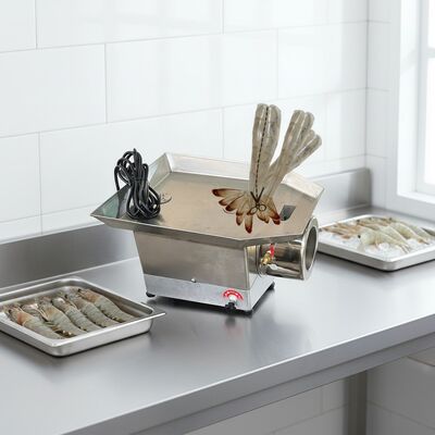Good price Zolim Shrimp Cutting Machine Automatic Shrimp Cutter 0.12kw Shrimp Peeling Machine Fast Shrimp Ez Peeler Prawn Equipment online
