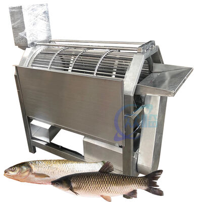 Good price Zolim Automatic Fish Descaling Machine for Fish Processing Production Line 500-600kg/H Capacity 380V online