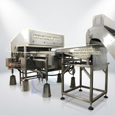 Good price Stainless Steel Shrimp Head Removal Machine SUS316L 500-800KG 5.5KW 60Hz For Shrimp Processing Plant online