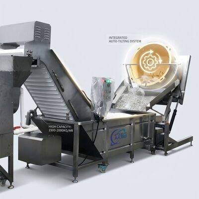 Good price New Design Seafood Processing Plant Equipment Food Grade SUS304 1500-2000KG 9.0KW 60Hz online
