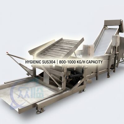 Good price Variable Speed Shrimp Deheading System Food Grade SUS304 500-800KG 11.7KW 415V For Prawn Processing Line online