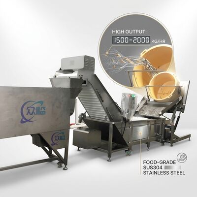 Good price Waterproof Shrimp Deheading Machine SUS304 1000-1500KG 7.5KW 380V For Aquaculture Farm online