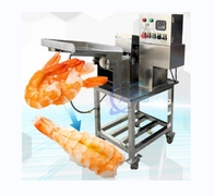 3P 50Hz Prawn Cutting Equipment , Multiscene Automatic Shrimp Belly Opener